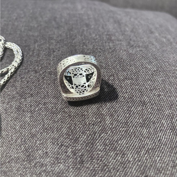 Balissima by EFFY Multi-Stone Ring & Necklace Square Pendant Set - Picture 10 of 12